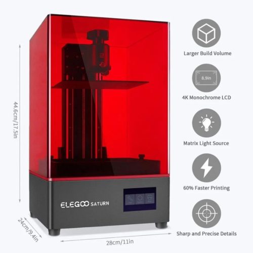 Фотополимерный 3D принтер Elegoo Saturn