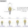 Multi-screw Straight Abutment
